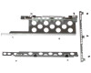 PowerBook G4 Aluminium 15" optical drive bracket set