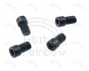 PowerBook/iBook Hard drive screws, Black T8 6.8mm x 4